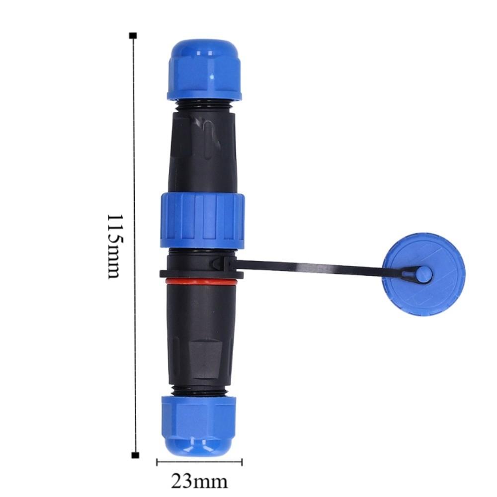 1 Set 4 Pin Aviation Connector 380V 5A IP68 Plug Socket Male and Female Waterproof Screw Crimp Connector Auto