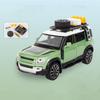 1/32 Land Rover Defender with Tools Alloy Diecasts & Toy Vehicles Toy Car Model Sound and Light Collection Kids Toy Gift