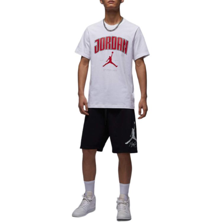 Jordan logo-print T-shirt HQ0010-100