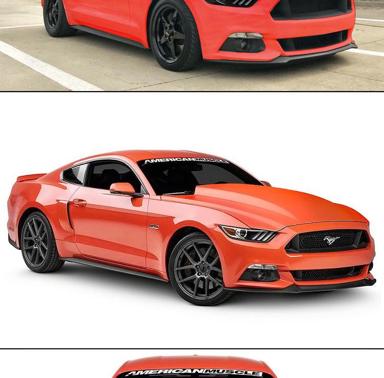 15-17 Ford Mustang Carbon Fiber Supercharged Heat Dissipation Hood