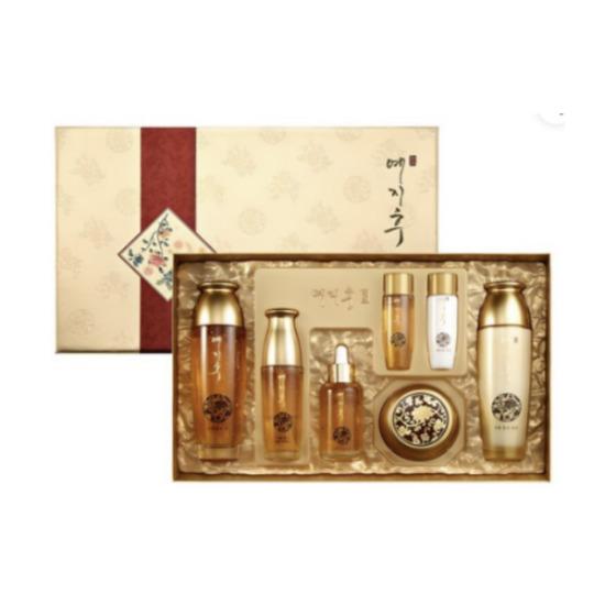 YEZIHU Jamyeong Herbal Gold Skincare Set 5pcs Anti-Aging Nourishing Care