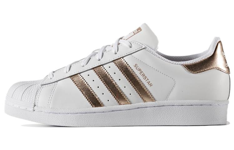 Adidas Women's White/Gold Wmns Superstar ' Gold' Ba8169 Cm