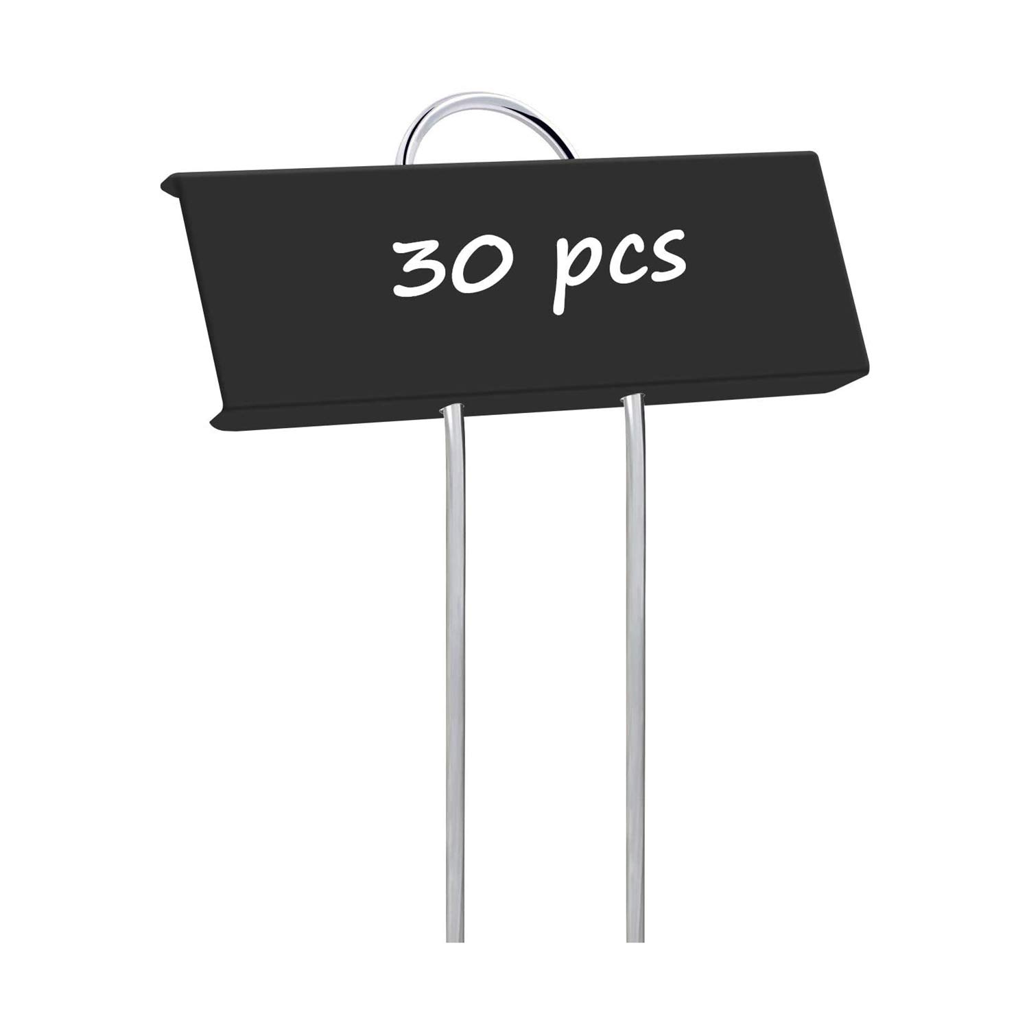 

30 Металлических Погодоустойчивых Садовых Многоразовых Бирок для Растений для Овощей Трав Цветов Черные Штук, Этикетки, Маркеры, Теплица, чёрный
