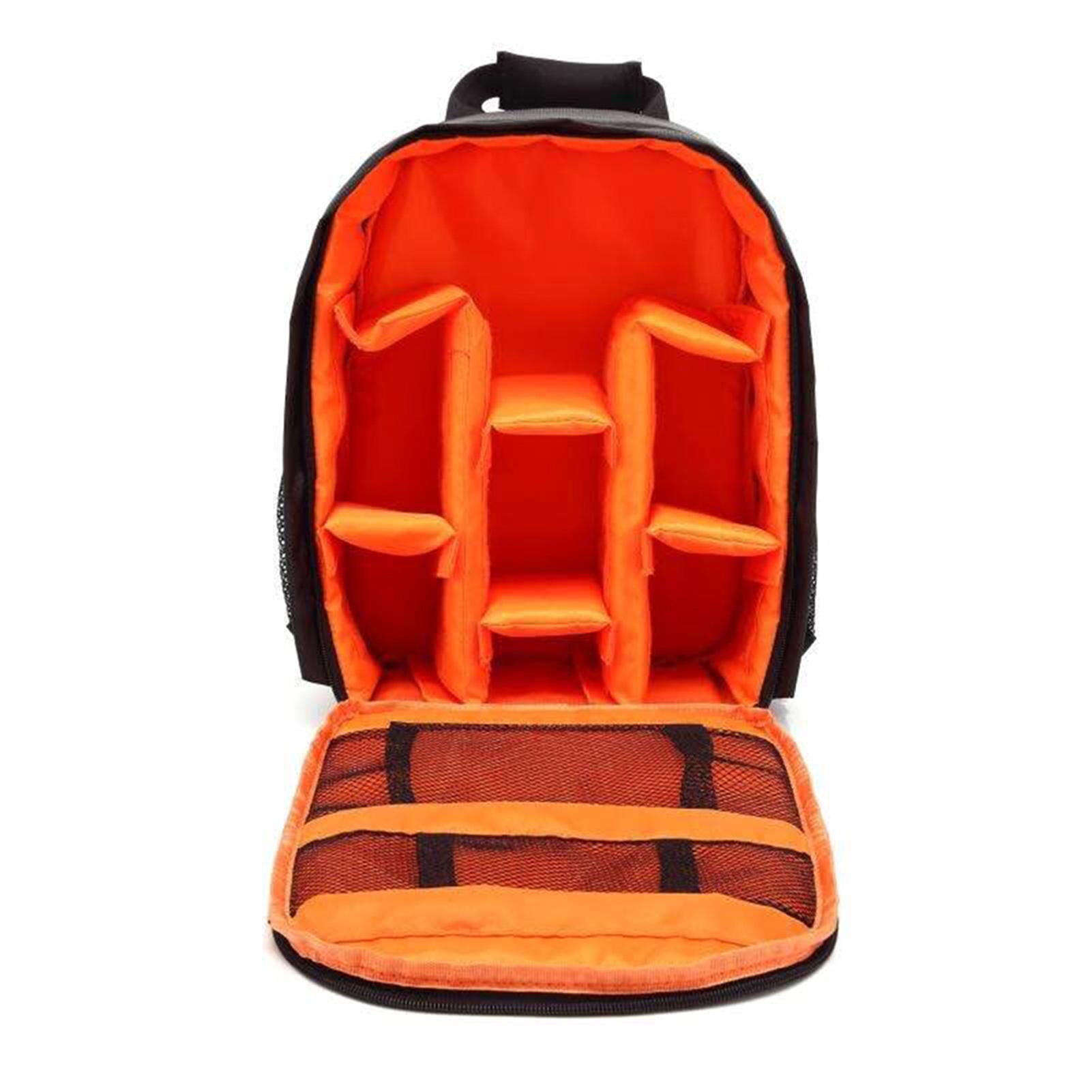 

Outdoor Small DSLR Digital Camera Video Backpack Water resistant Multi functional Breathable Camera Bags Orange оранжевый
