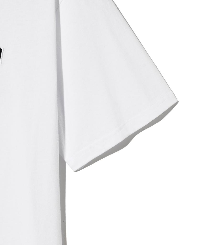 Yale Two-Tone Arch Short Sleeve T-Shirt White