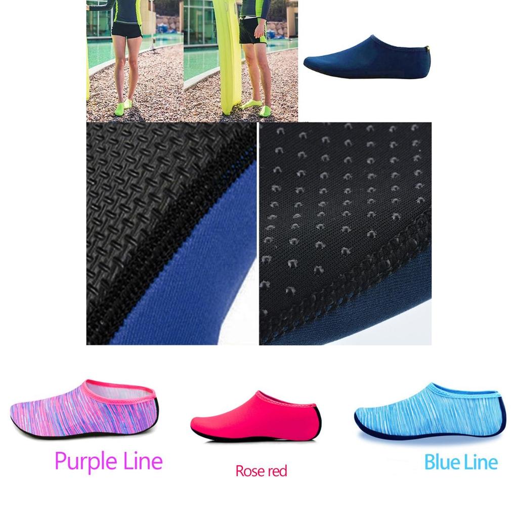 Breathable Neoprene Water Socks Lightweight And Easy To Carry