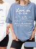 Love On the Lake Bachelorette Comfort Shirt Custom Camp Bach Party Hiking Bride TShirt Cotton Y2K Top Daily Trendy Streetwear
