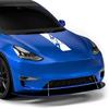 Car Engine Hood Sticker For Tesla Model 3 Model Y Waterproof Vinyl Decal Auto Bonnet Exterior Decorative Sticker Car Accessories