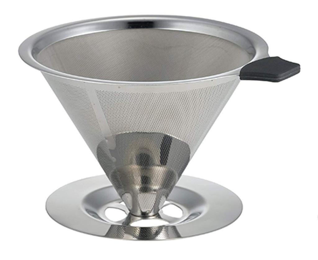 Sato Metal Industries SALUS Coffee Dripper for 2-4 people, cono