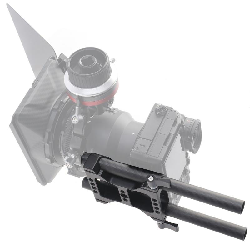 Universal 15mm Double Hole Tube Clamp Quick Release Plate For Camera Tripod Systems With Fast Installation And Stability