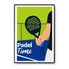 Poster - PLANETEE - Man - Padel - A4 - Unframed