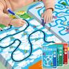 15/32 Sheets Reusable Maze Cards for Kids 3 Beginner Level Kids Activity Busy Amazing Mazes Books with Pens Chidren Puzzles Fine