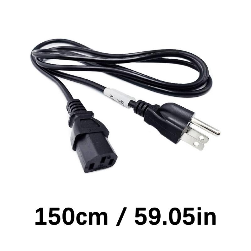 Heavy Duty 3 Prongs Plugs Power Cable Featuring 0.824mm² Coppers Wire And Plastic Housing For Home Appliances