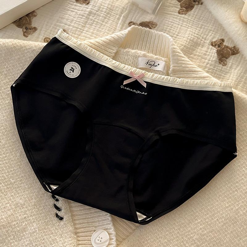 Damen Unterwäsche aus reiner Baumwolle Damen Mid-Waist Übergröße Unterwäsche Damen Unterwäsche
