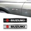 1 Stück Auto Metall Chrom Emblem Auto Kotflügel Seite Heck Karosserie Aufkleber für Suzuki Grand Swift Jimny Vitara Baleno SX4 Samurai Ignis Alto