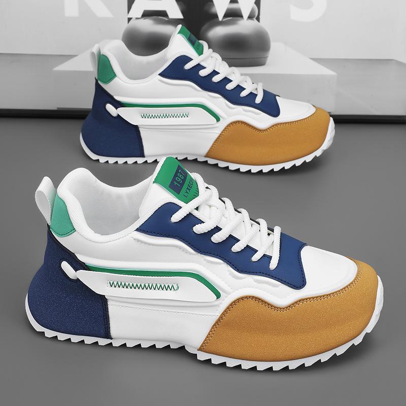 New Classic Men's Sneakers Soft soled Comfortable and Durable Casual Shoes Thick soled Height Boosting Lightweight Running Shoes