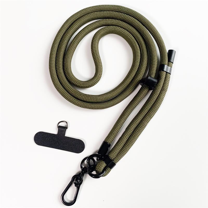 Universal 150CM Mobile Phone Crossbody Lanyard Chain Sport Climbing Cellphone Cord Rope Adjustable Nylon Straps