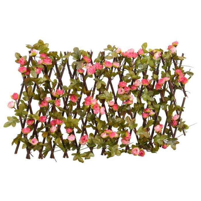 VidaXL Expandable Artificial Ivy Trellis 5 Pcs, Fence Screen, Privacy Screen, Garden Decoration 366577