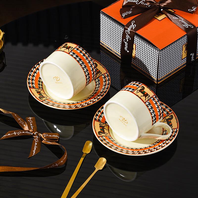 Vintage Keramik Kaffeetasse & Untertasse Geschenkset