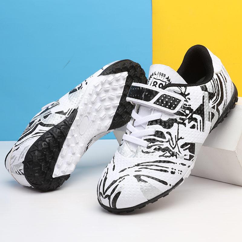 New Kid Soccer Shoes Boys TF AG Sneakers Football Boots Ultralight Professional Non-Slip Comfortable Match Sports Shoes Unisex