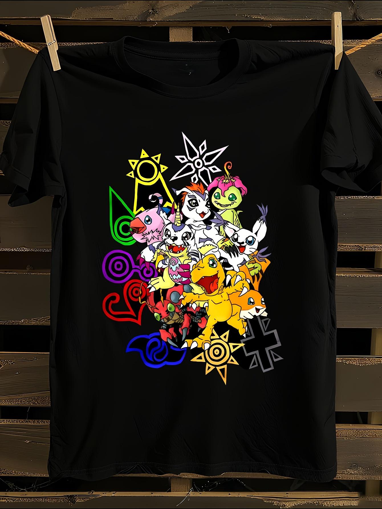 Digimon Anime Graphic T-Shirt XXXXL