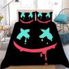 Dj-M-Marshmello Duvet Cover Set Home Style Bedding Soft Laundry Cotton Bed 3 Piece Set Student Dormitory Gift