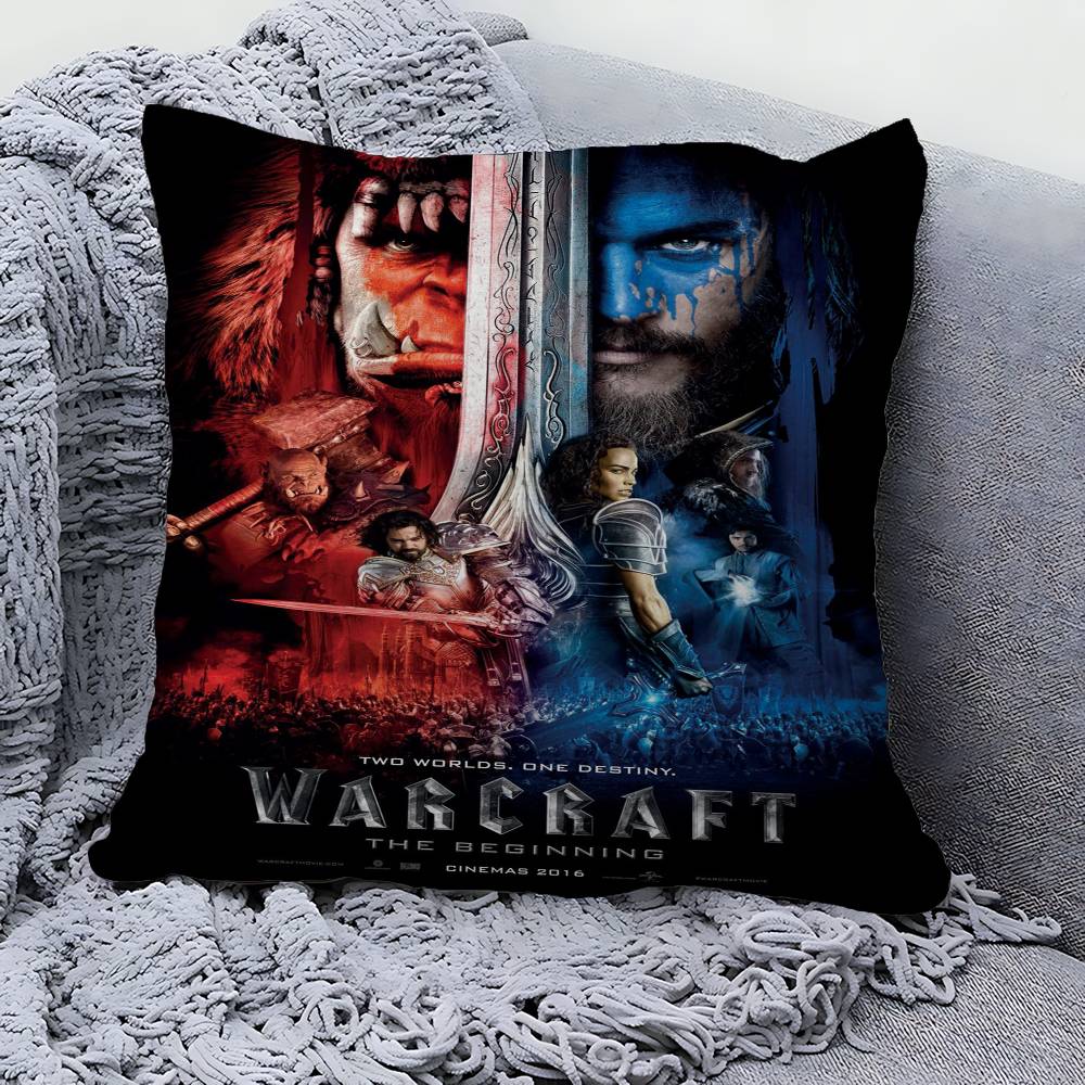 

W-World of W-Warcraft Game Decorative Room Aesthetics Pillow Case Home Decor Bedroom Sofa Bed Couch Pillow Cover 45x45 30x30 cm
