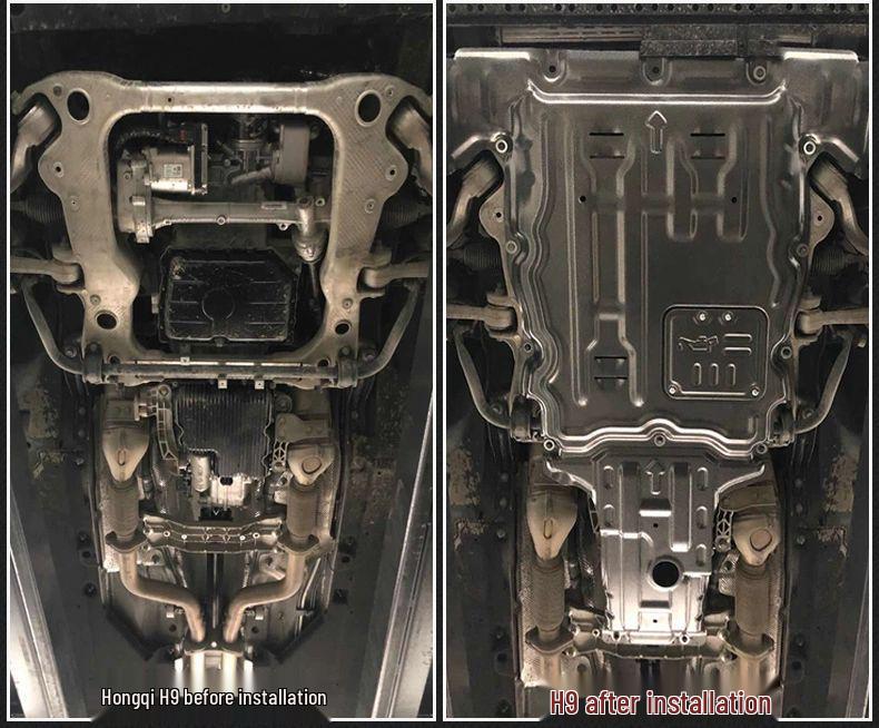 Hongqi HS5 Engine & Gearbox Underbody Protection for H5, H9, H7, HS7, and EQM5 Chassis Armor Modification