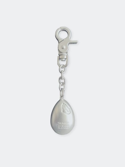 KINETO Broken Egg Key-Ring_Silver