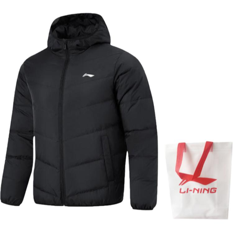 Li Ning Table Tennis Collection Down Jacket Unisex Black AYMU287-3