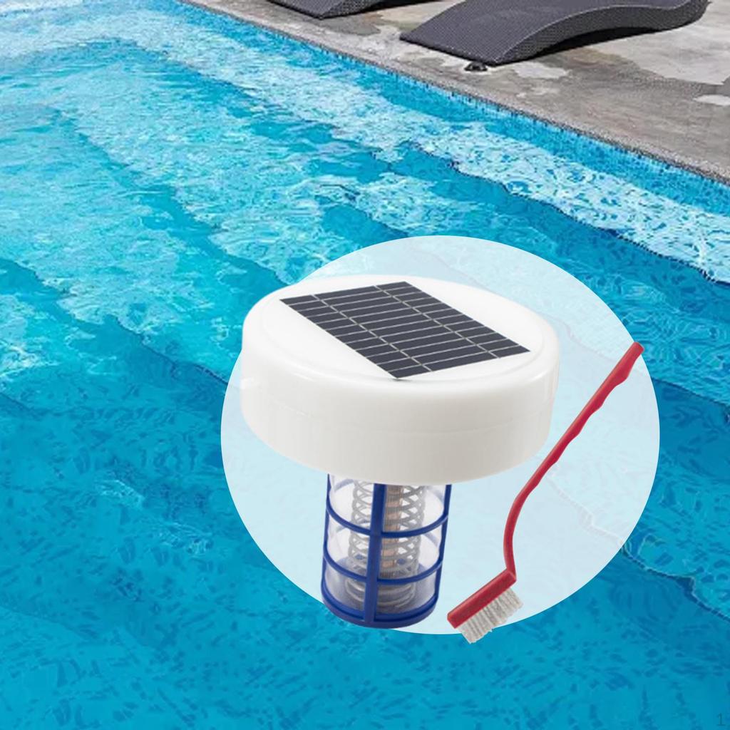 Solar Powered Pool Purifier Clarifier for Water Parks Villa Pools Baths