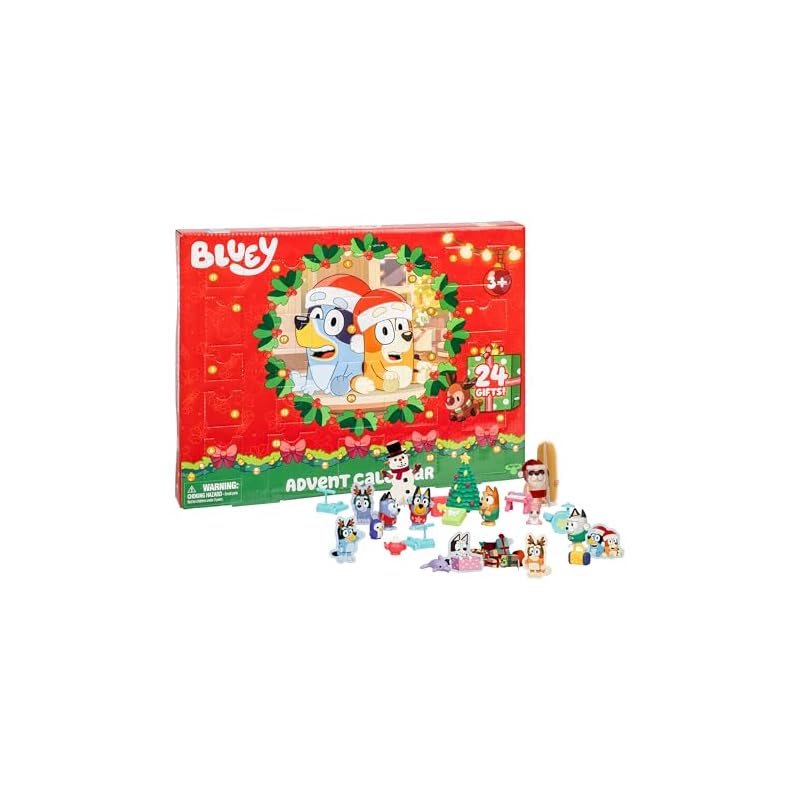 Bluey Mini Figures Surprise Advent Calendar