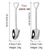 2PCS Square Shovel Stainless steel Watermelon Spoon Shovel Spoon Household Creative Dessert Watermelon Spoon Cute Shovel