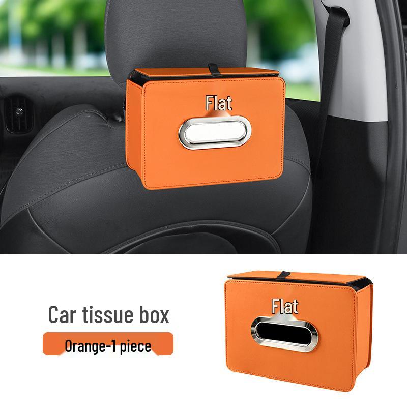 DS Series Car Tissue Box Holder for DS5/DS6/DS7/DS9/DS4S/DS5LS - Folding Pull-out Storage