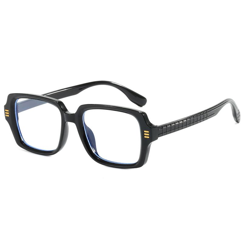 Blaulichtfilterbrille Vintage Quadratische Brille Damen Herren Retro Trend Brille Blaulichtblockierend Mann Dame Computerbrille