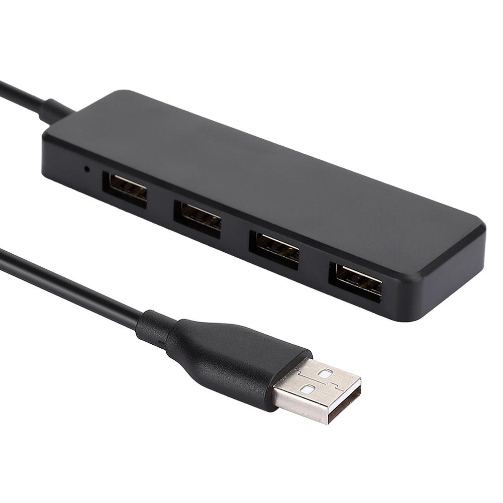 Hub HighSpeed USB3.0 Splitter Laptop 4Port UltraThin Expansion Portable Blue Light