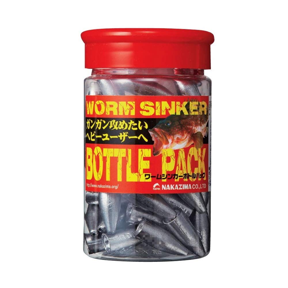 NAKAZIMA Worm Sinker Bottle Pack 2794 28g. No.