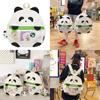 Panda Plush Backpack For Kids Pvc Large Capacity Child Girl School Bag With Comfort Straps