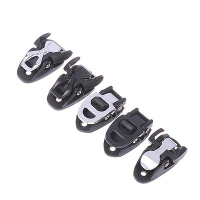 2 Stück Rollschuh-Spinne-Schnalle, universelle, langlebige Kunststoff-Inline-Skating-Gurtschnalle, Verschlussschnalle, Skating-Gürtelschnalle