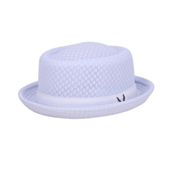 Jazz Hat, Foldable Pig Ear Sun Hat with UV Protection, Breathable Mesh Summer Travel Hat for Women Men