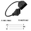 Cavo Adattatore Connettore da 12 Pin OBD1 a 16 Pin OBD2 per GM Chevrolet GMC Cavo OBD Accessori Auto
