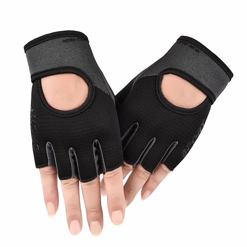 Sports Gloves for Yoga & Weight Lifting Wear-resistant Summer Use Professional Half-finger Gym Gloves Unisex