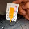 Portable Plastic Tire Tread Depth Gauge 0-20MM Vernier Caliper
