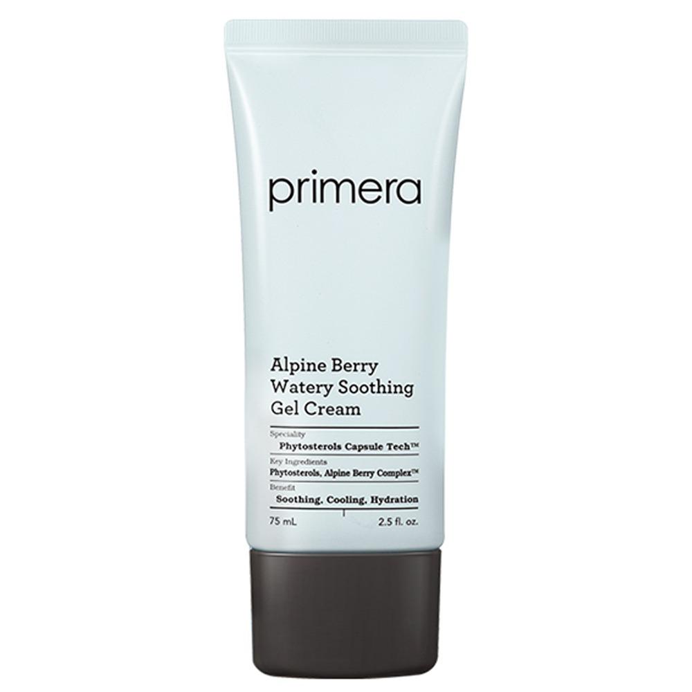primera Alpine Berry Watery Soothing Gel Cream - Long-Lasting Hydration & Cooling Relief - 75ml / 2.53 fl.oz.