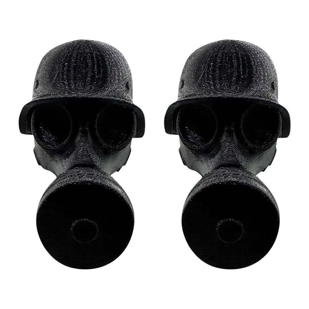Funny Gas Mask Beer Bottle Cap Reusable Beer Bottle Cover Beer Bottle Topper for Liquor Preservation & Dustproofing