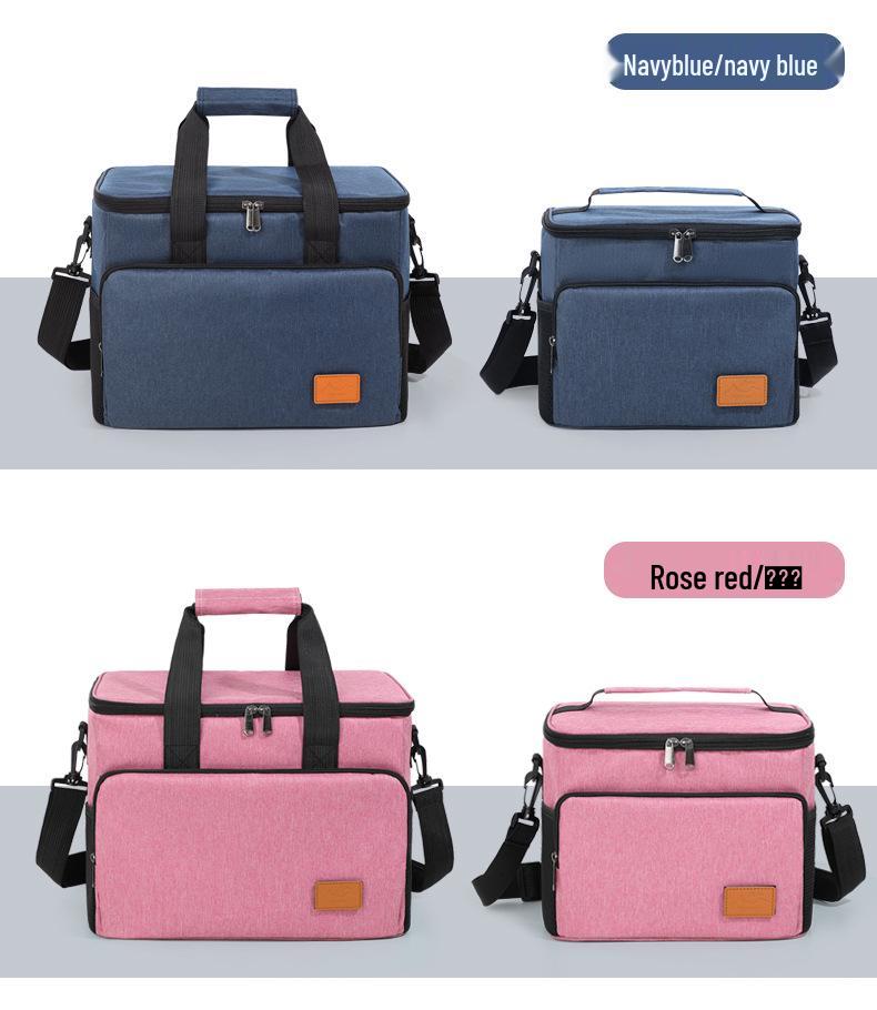 Large Capacity Outdoor Picnic Bag with Fresh-Keeping Ice Pack