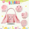 Egg Candy Baskets Bunny Handbag Large Capacity Lovely Storage Bag  Kids Party Gift