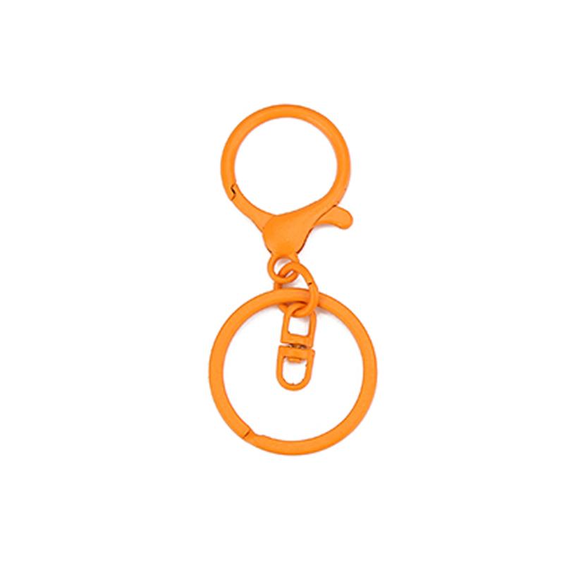 10pcs Metal Alloy Keychain Accessories Rotating Buckle Buckle Keyrings Key Chains Lobster Clasps Hooks Key Ring Jewelry Making