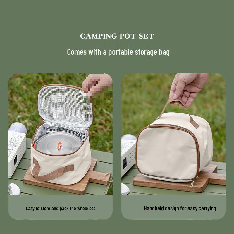 Huahengzhen Outdoor Camping Cookware Set