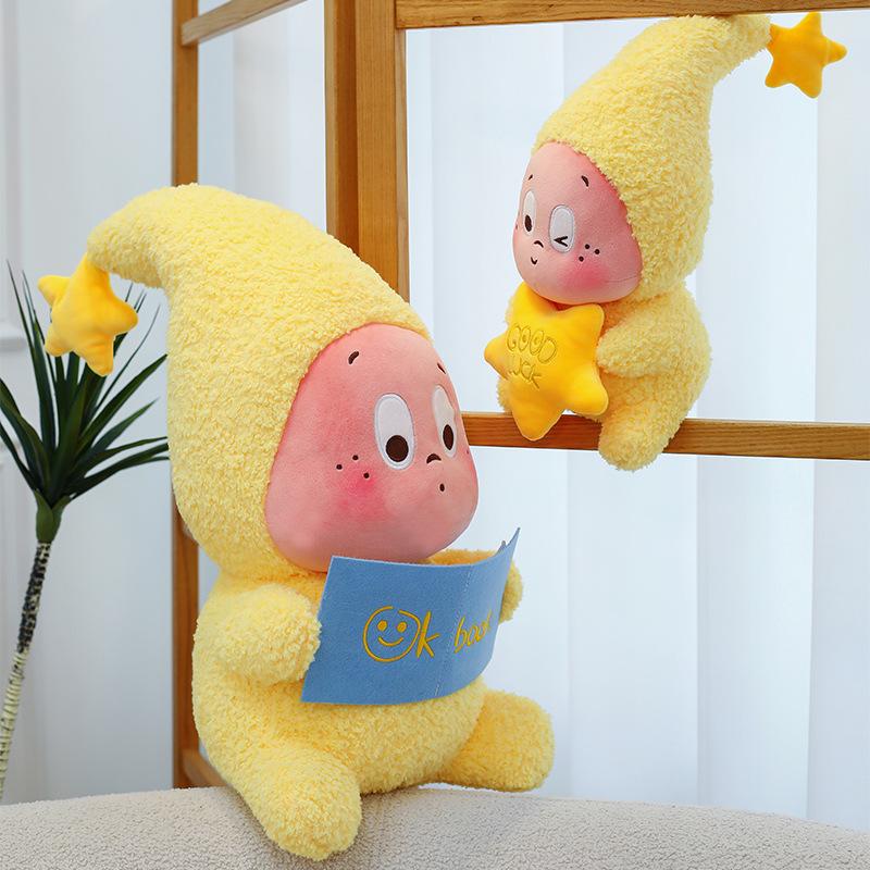 Kreativní série Pop Mart: Polštářek "We Are All Star" - Dětský narozeninový dárek